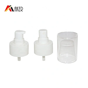 Wholesale custom 120 ml white round PET skin care cream plastic bottle manufacturer with lotion pump