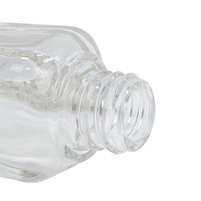 custom shape 15ml glass personal care packaging essential oil dropper glass bottles