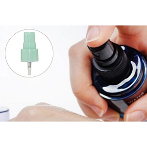 Factory supply wholesale price light green pp plastic 20/410 facial mist sprayer for bottles