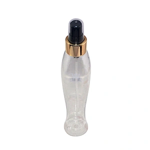 Empty fine mist PET 30ml 50ml 100ml 120ml 150ml 200ml 250ml 500ml amber white clear plastic spray bottle for cosmetic packaging