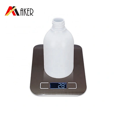 New item white 200ml boston round cosmetic HDPE plastic body lotion bottle