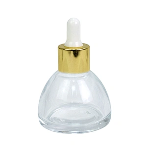 custom 20ml 30ml 45ml 1oz luxury dropper bottle personal care essential oil packaging glass massage serum bottle