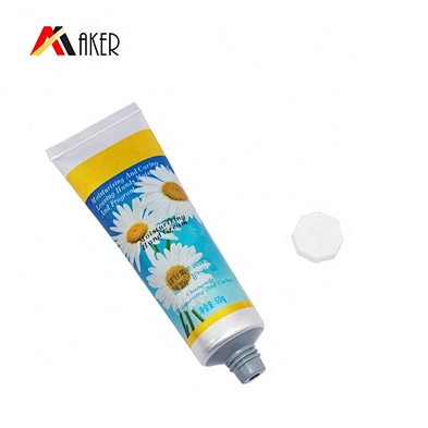 Wholesale 50ml guaranteed quality empty plastic cosmetic packaging aluminum laminated tube