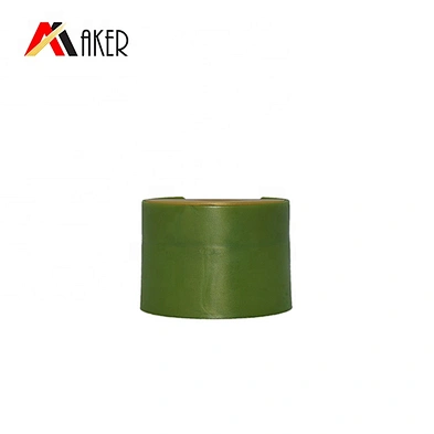 28/410 Green Plastic Double Wall Screw Disc Top Lid Cap For Bottle
