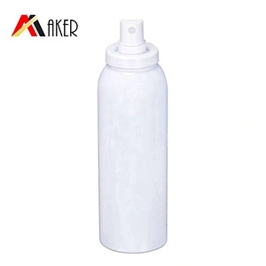 New arrival 120ml 150ml 180ml empty white PET plastic cosmetic toner mist spray bottle set with mist sprayer and cover cap