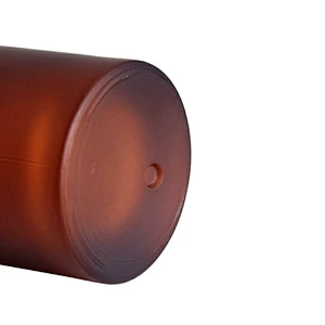 2021 New design frosted amber and brown car diffuser bottle with rubber cork stopper