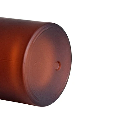 2021 New design frosted amber and brown car diffuser bottle with rubber cork stopper