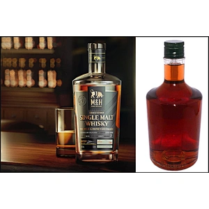 New design wholesale price clear empty 700ml liquor glass bottle with aluminum screw cap for whiskey