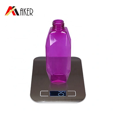 China  supplier 200ml plastic pet custom purple empty body lotion bottle with lotion pump