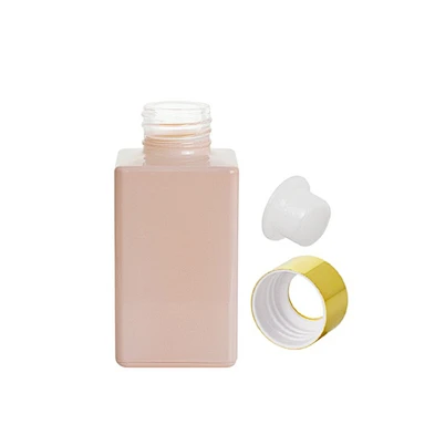 90ml Classic Pink Square Reed Glass Diffuser Perfume Bottle