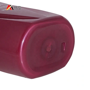 New design 500ml PET plastic empty refillable shampoo bottle OEM with black plastic lotion pump
