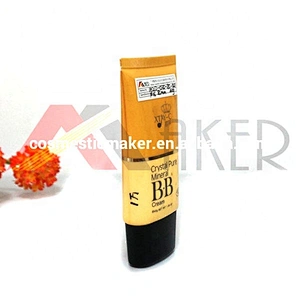 Customized Color Oblate Shape Eco Friendly Skincare Facial Cleanser Soft Tube with Screw Cap