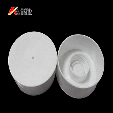 Wholesale round white 28mm neck PP double wall plastic screw cap for bottle