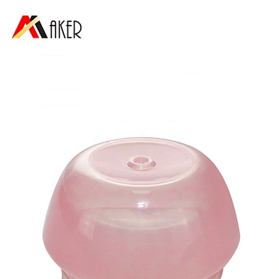 Wholesale supply empty 20g PP plastic cosmetic face cream jar packaging with plastic screw lid and clear inner cap