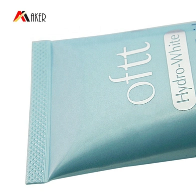 China factory customized 150ml LDPE plastic facial cleanser cosmetic packaging tube