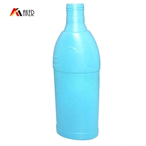 Special design 600ml HDPE plastic laundry detergent bottle with plastic unique purple color screw cap