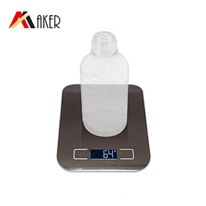 Factory supply empty round shape 50ml clear essential oil glass bottle with dropper