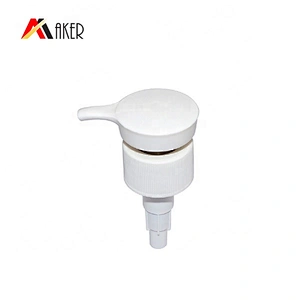 Factory price 28/410 PP white plastic lotion dispenser pump for soap and lotion bottle