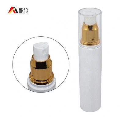 Luxury Gold aluminum cover 20/415 cosmetic Mist Sprayer with full cover cap