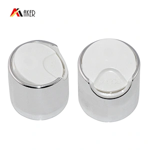 28/410 Silver Aluminum Bottle Disc Caps For Cosmetic plastic bottle