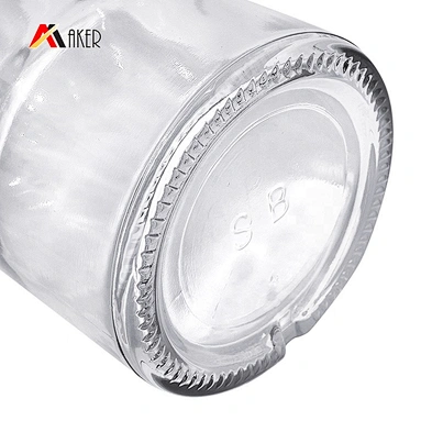 empty transparent 900ml vodka tequilav glass wine bottle packaging with aluminum cap