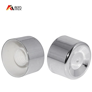 Custom 80g Round Cosmetic Hand Cream LDPE Plastic Makeup Tube Packaging with Silver Plastic Screw Cap