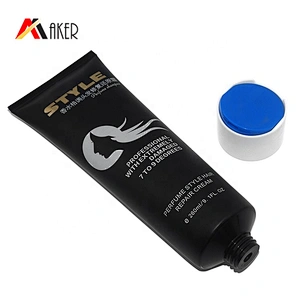 Factory wholesale 260ml LDPE plastic cosmetic tube hair care packaging with cap