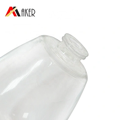 2020 New arrival luxury design glass round shape perfume bottle 50ml