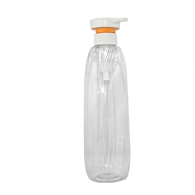 Custom screen printing personal skincare packaging pet pump bottle