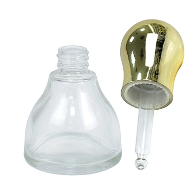custom essential oil bottle 20ml 30ml 45ml 1oz luxury dropper bottle glass personal care packaging massage glass bottle
