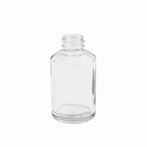 cosmetic glass essential bottle oil packaging personal care clear child proof message oil bottle