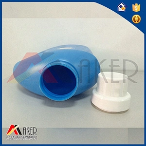 China customized design 3L HDPE plastic laundry detergent bottle with screw lid