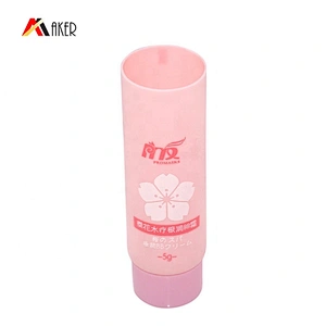 Hot sale LDPE round empty cosmetic BB cream CC cream packaging tube