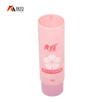 Hot sale LDPE round empty cosmetic BB cream CC cream packaging tube