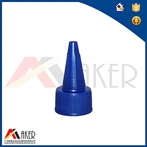 24mm High Quality blue plastic Nozzle tip Pointed mouth cap with cover