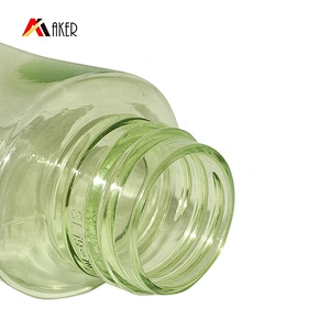 Wholesale 200ml PET empty mosquito repellent plastic bottle with silver aluminum covered plastic mist sprayer