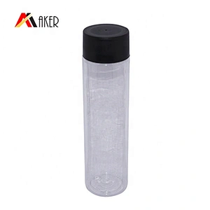 BPA Free 400ml Voss Style Plastic Bottle Empty Pet Water Bottles Factory