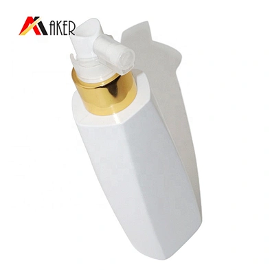 China factory supplier unique shape white pump 50ml small pet plastic shampoo bottle travel shampoo bottle