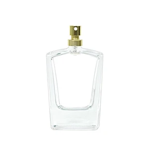 Wholesale Custom Luxury Empty 50ml Portable Decor Perfume Glass Bottle with Atomizer