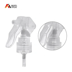 China wholesale clear fine mist plastic mini 24/410 trigger sprayer for bottle