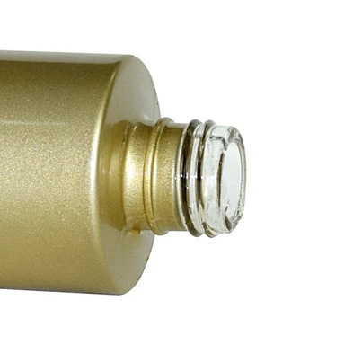 luxury custom glass bottle packaging printing gold 40ml skin care cream pump lotion personal care glass bottle