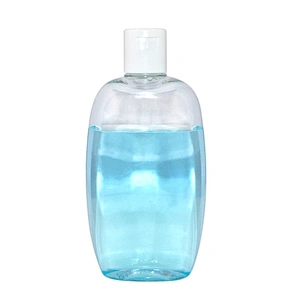 empty 100ml clear plastic flip top cap hand wash hair shampoo body lotion pet bottle