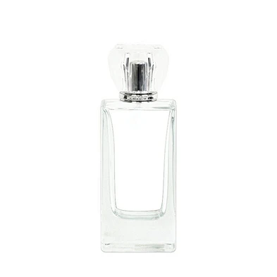 empty glass perfume bottle bouteille parfum 100ml 3oz personalised French perfume packaging mist spray bottle