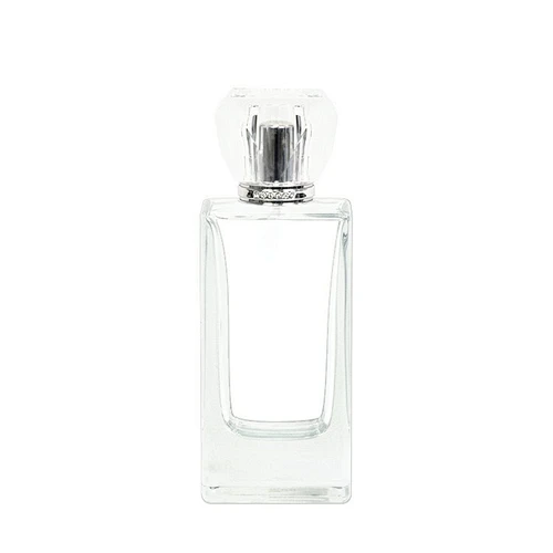 empty glass perfume bottle bouteille parfum 100ml 3oz personalised French perfume packaging mist spray bottle