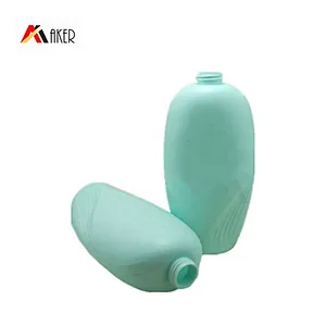 New design 1000ml sky blue lotion shower gel HDPE plastic bottle