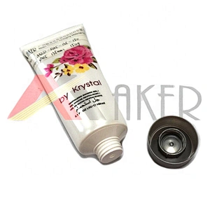 2020 custom design 150ml empty LDPE plastic cosmetic tube packaging with screw cap