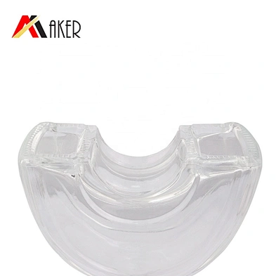 China factory 700ml special shape clear xo brandy glass wine bottle with aluminum covered cork