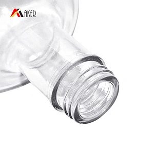 New design wholesale price clear empty 700ml liquor glass bottle with aluminum screw cap for whiskey