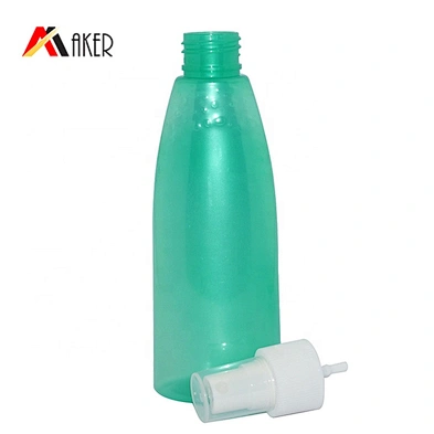 Empty 150ml PET cosmetic facial toner plastic mist spray bottle
