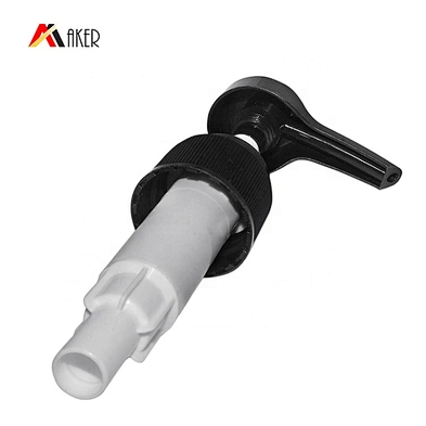 New design high quality black plastic 24/410 lotion pump dispenser for bottles